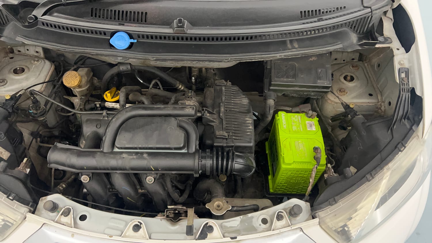 Used 2016 Datsun Redi-GO S Petrol Manual engine ENGINE LEFT SIDE VIEW