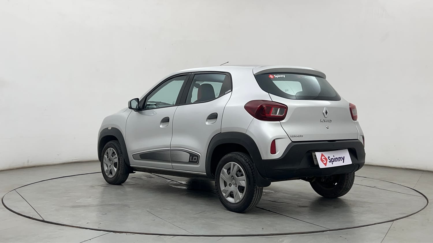 Used 2021 Renault Kwid RXT 1.0 AMT Opt Petrol Automatic exterior LEFT REAR CORNER VIEW