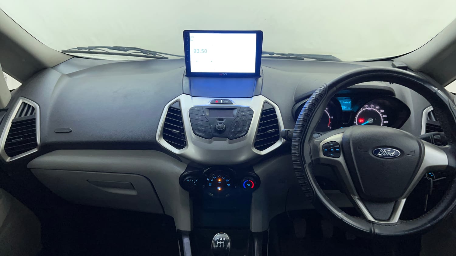 Used 2014 Ford EcoSport Trend 1.5 TDCi Diesel Manual interior MUSIC SYSTEM & AC CONTROL VIEW