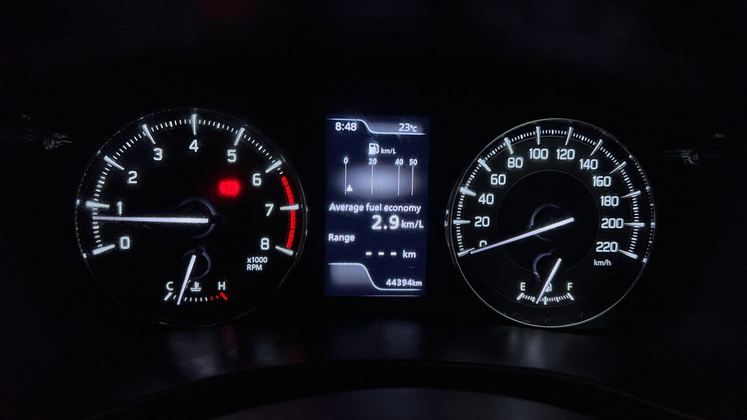 Used 2022 Maruti Suzuki Baleno Alpha MT Petrol Manual interior CLUSTERMETER VIEW