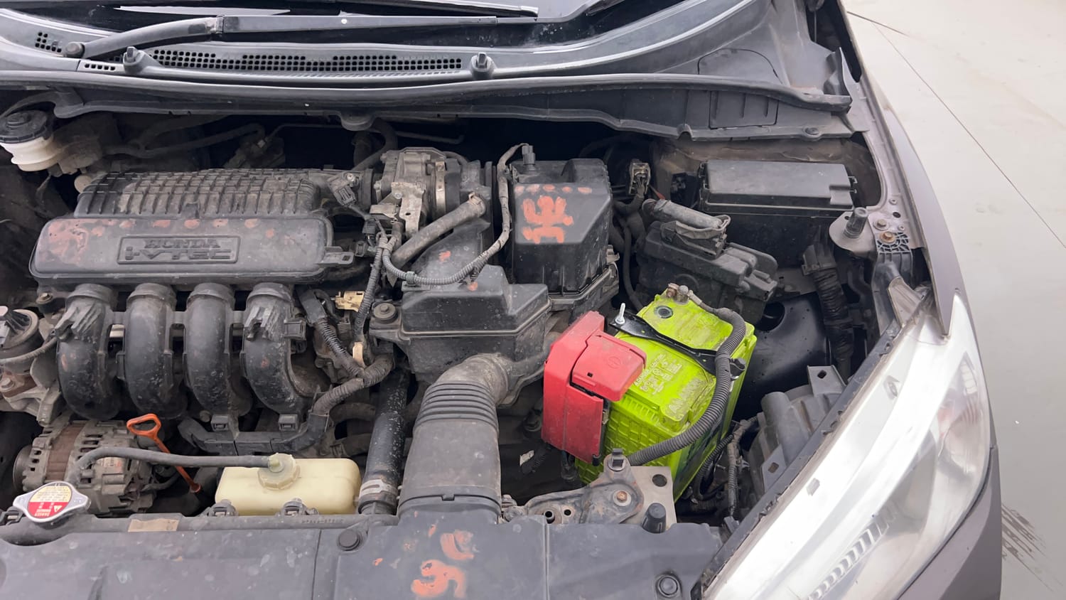 Used 2014 Honda City SV Petrol Manual engine ENGINE LEFT SIDE VIEW