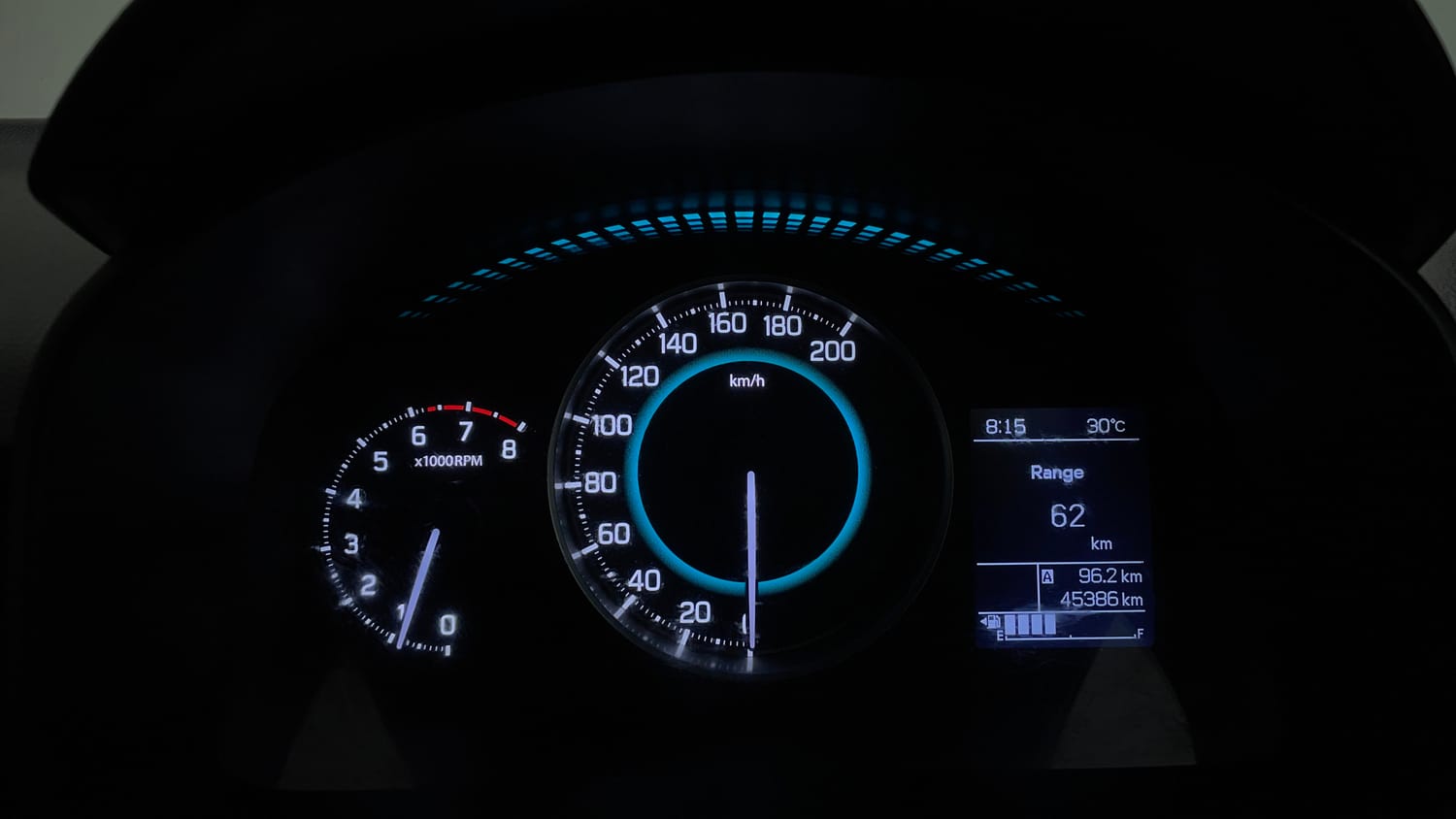 Used 2017 Maruti Suzuki Ignis Alpha 1.2 MT Petrol Manual interior CLUSTERMETER VIEW