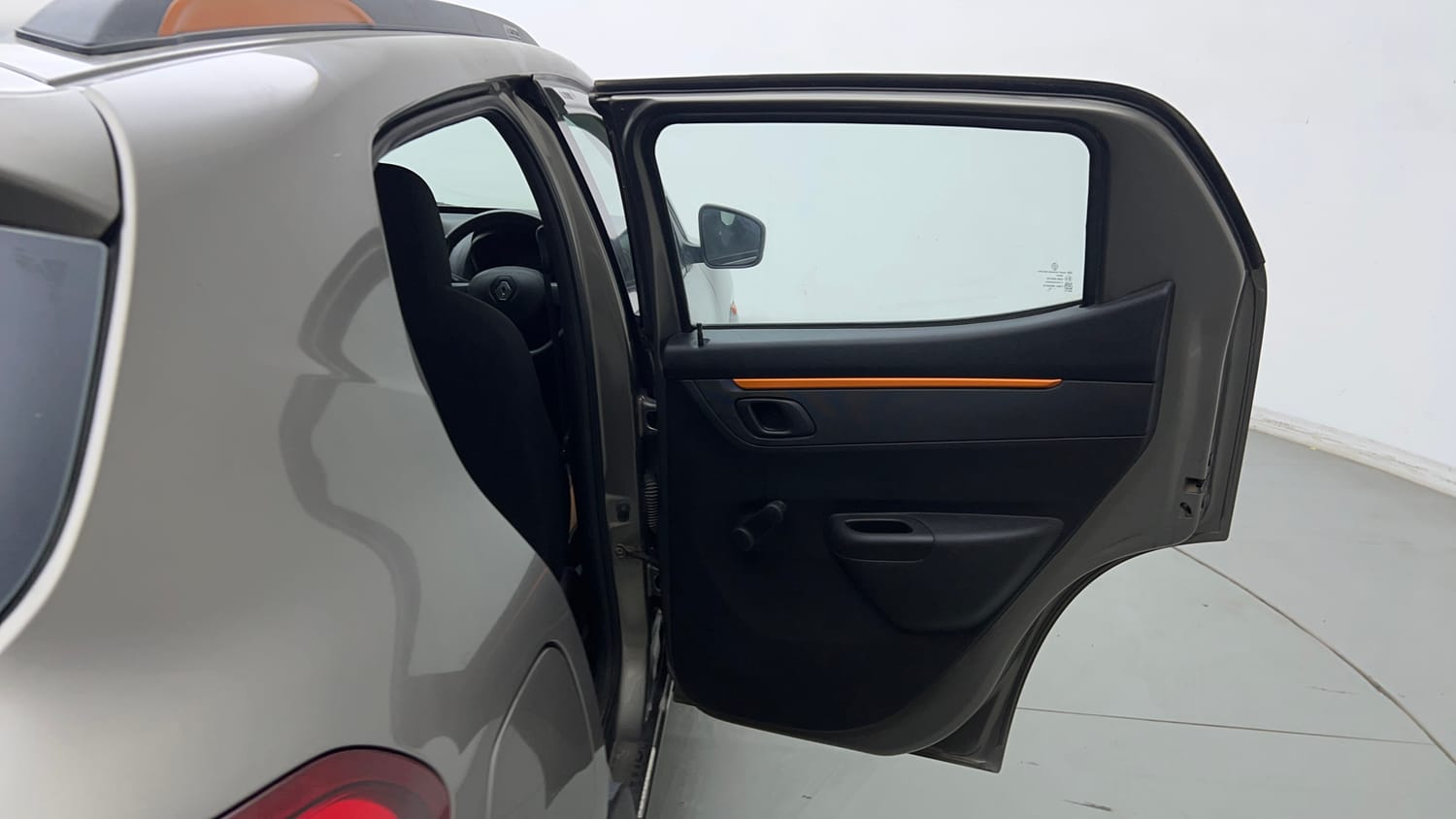 Used 2020 Renault Kwid CLIMBER 1.0 AMT Petrol Automatic interior RIGHT REAR DOOR OPEN VIEW