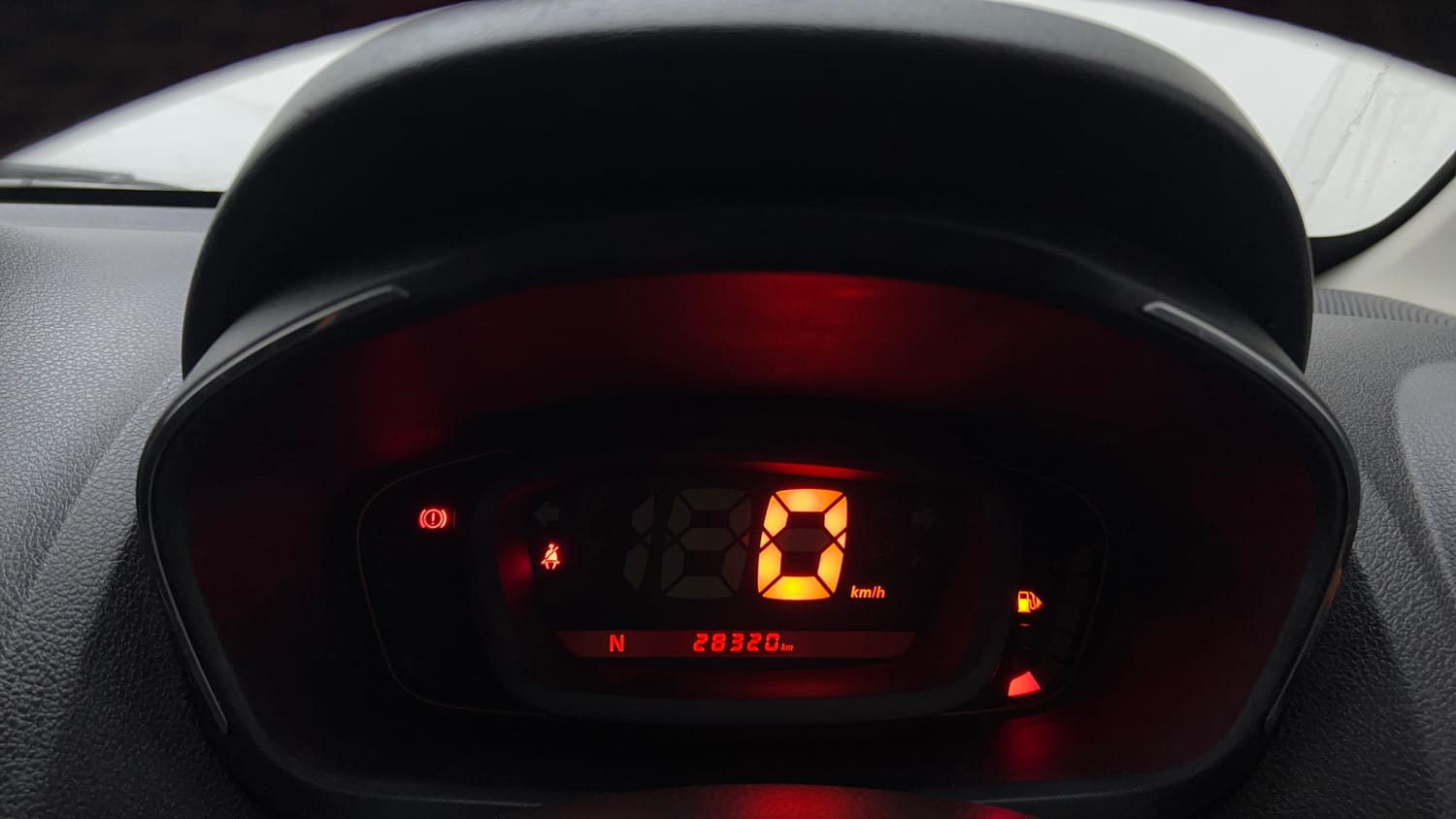 Used 2020 Renault Kwid CLIMBER 1.0 AMT Petrol Automatic interior CLUSTERMETER VIEW