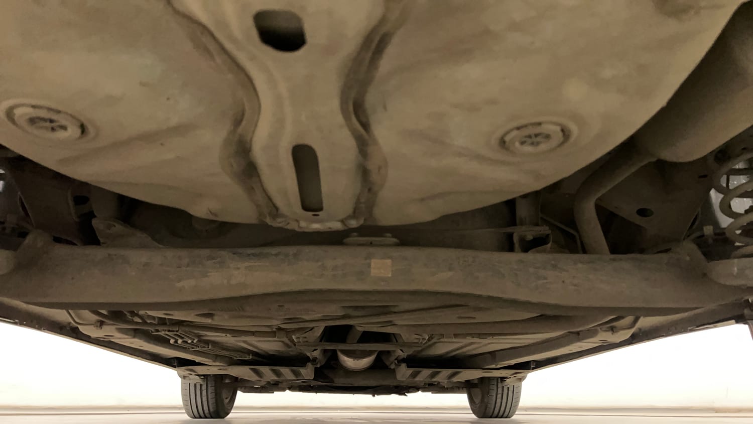 Used 2022 Maruti Suzuki Baleno Alpha MT Petrol Manual extra REAR UNDERBODY VIEW (TAKEN FROM REAR)