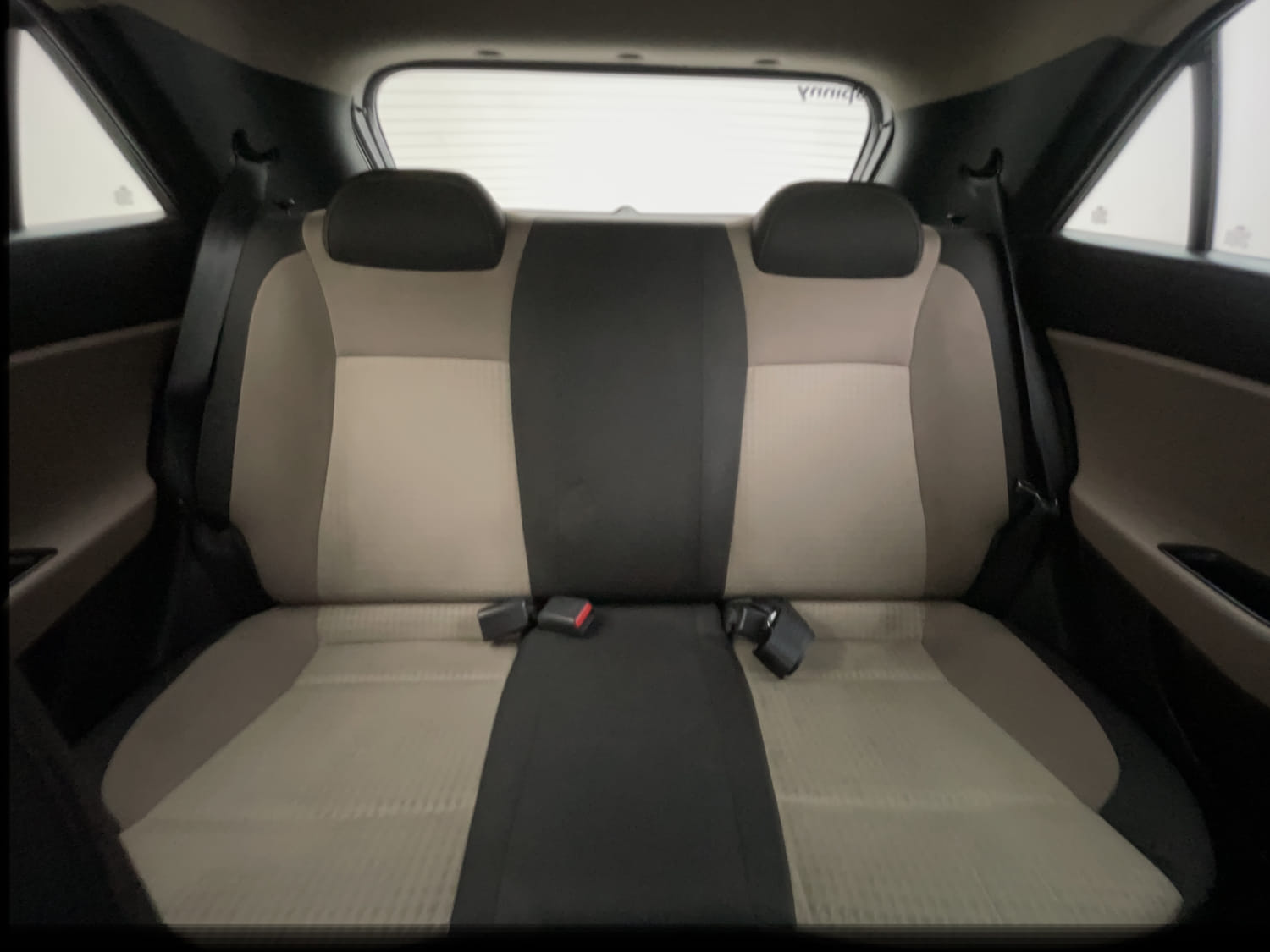 Used 2019 Hyundai Elite i20 Sportz Plus 1.2 CVT Petrol Automatic interior REAR SEAT CONDITION VIEW