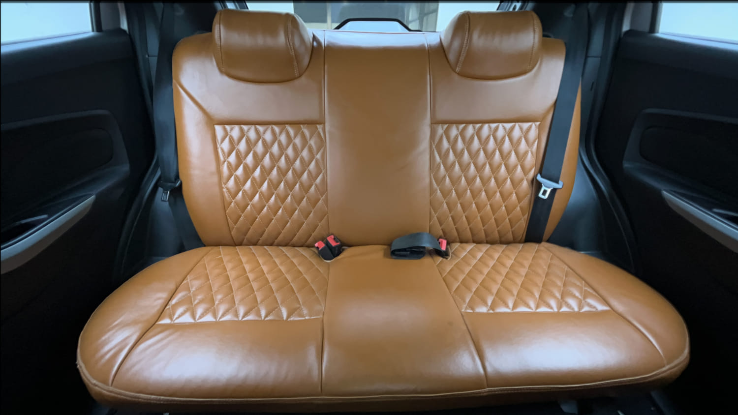 Used 2017 Ford Figo Trend 1.2 Ti-VCT Petrol Manual interior REAR SEAT CONDITION VIEW