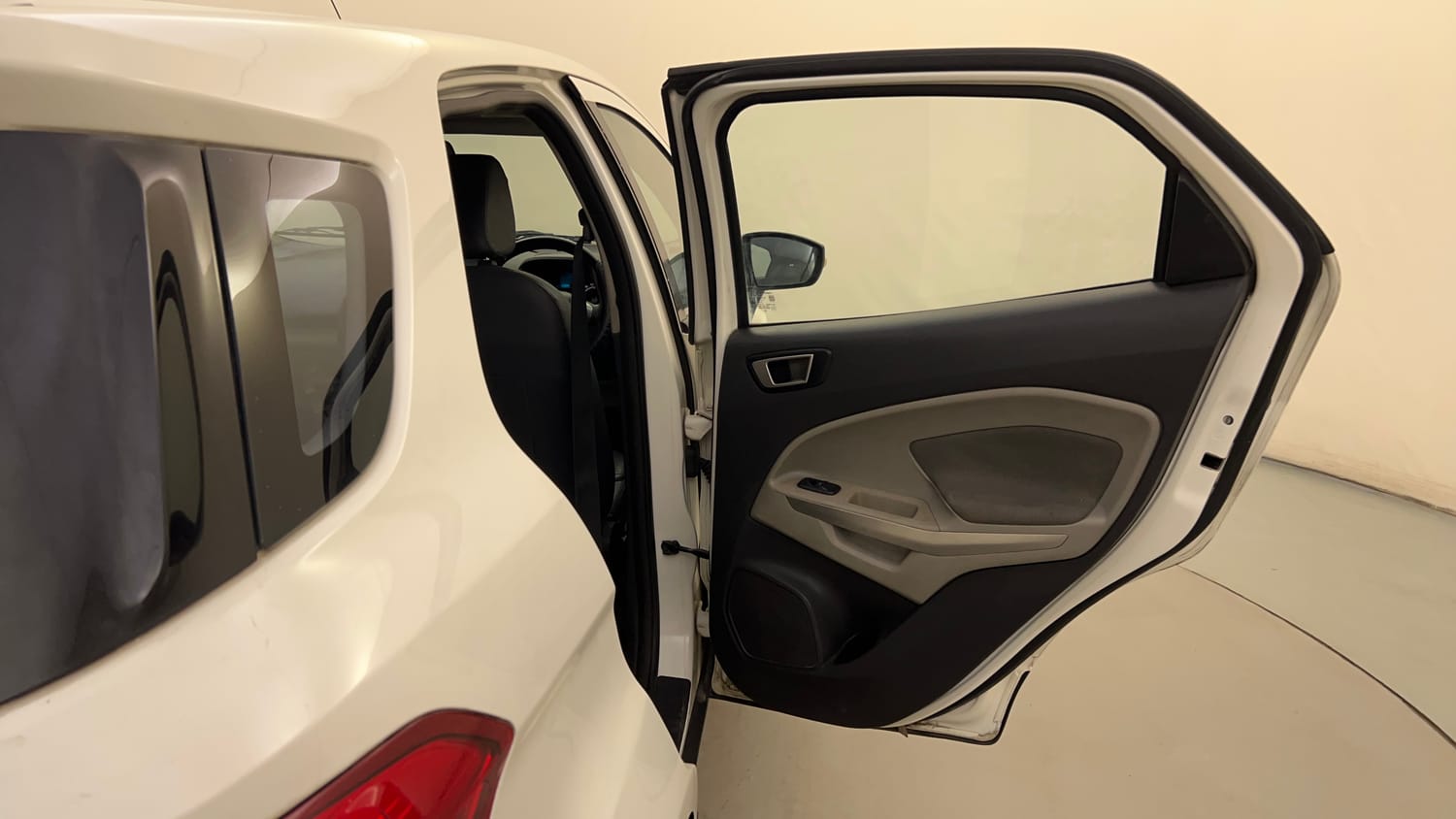 Used 2014 Ford EcoSport Trend 1.5 TDCi Diesel Manual interior RIGHT REAR DOOR OPEN VIEW