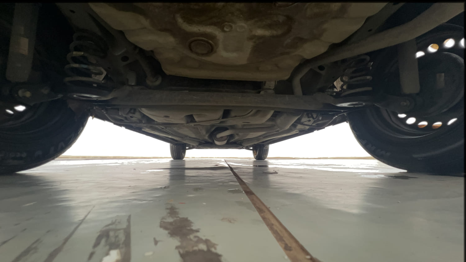Used 2023 Maruti Suzuki S-Presso VXi Petrol Manual extra REAR UNDERBODY VIEW (TAKEN FROM REAR)