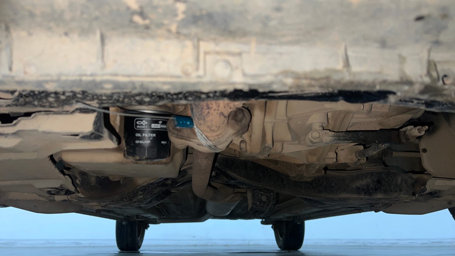 Used 2019 Maruti Suzuki Celerio VXi (O) CNG Cng Manual extra FRONT LEFT UNDERBODY VIEW