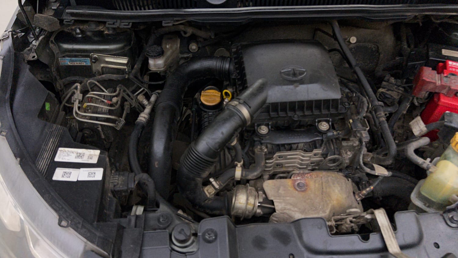 Used 2022 Tata Nexon XMA (S) Petrol Automatic engine ENGINE RIGHT SIDE VIEW