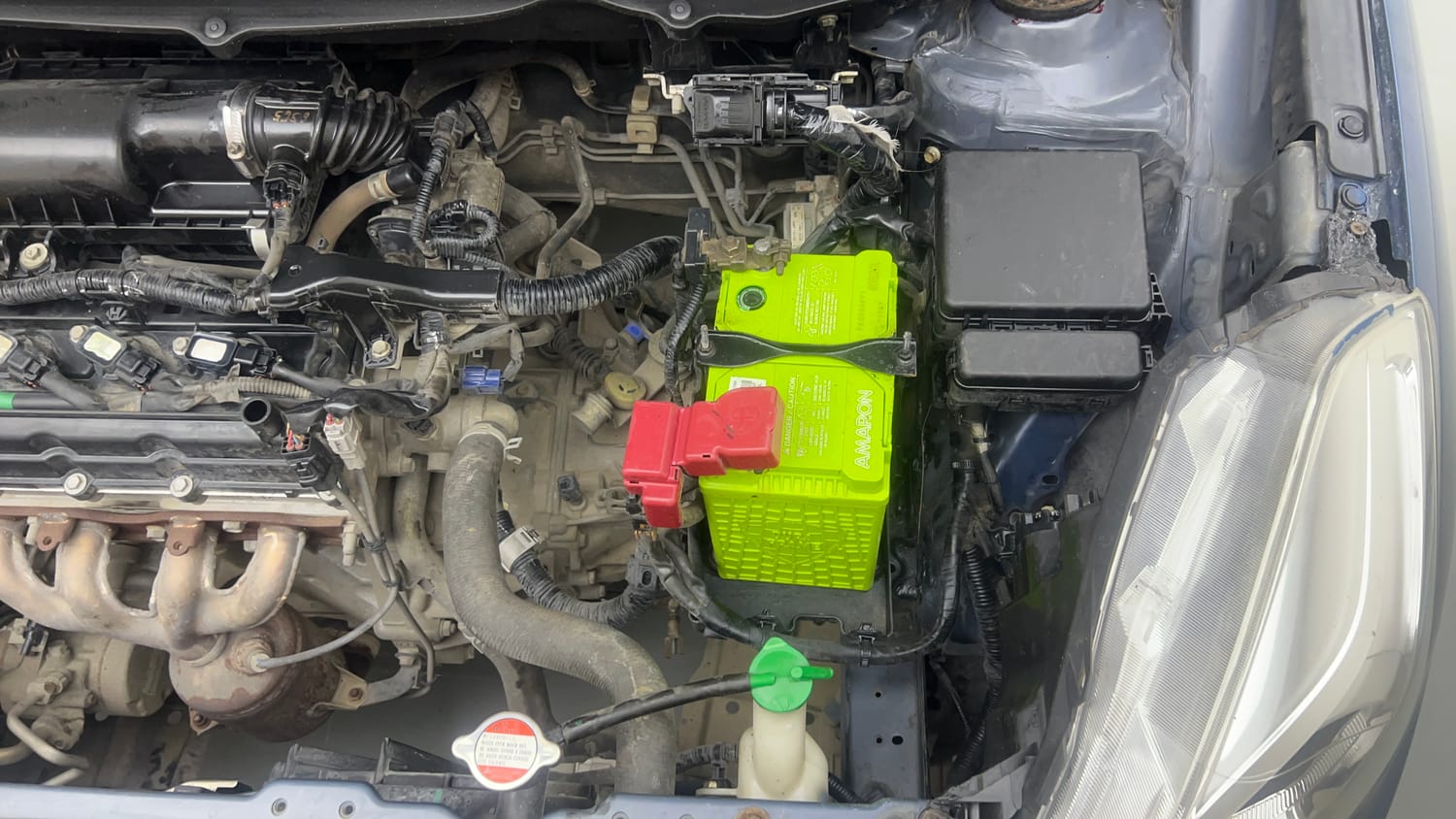 Used 2018 Maruti Suzuki Baleno Zeta 1.2 Petrol Manual engine ENGINE LEFT SIDE VIEW