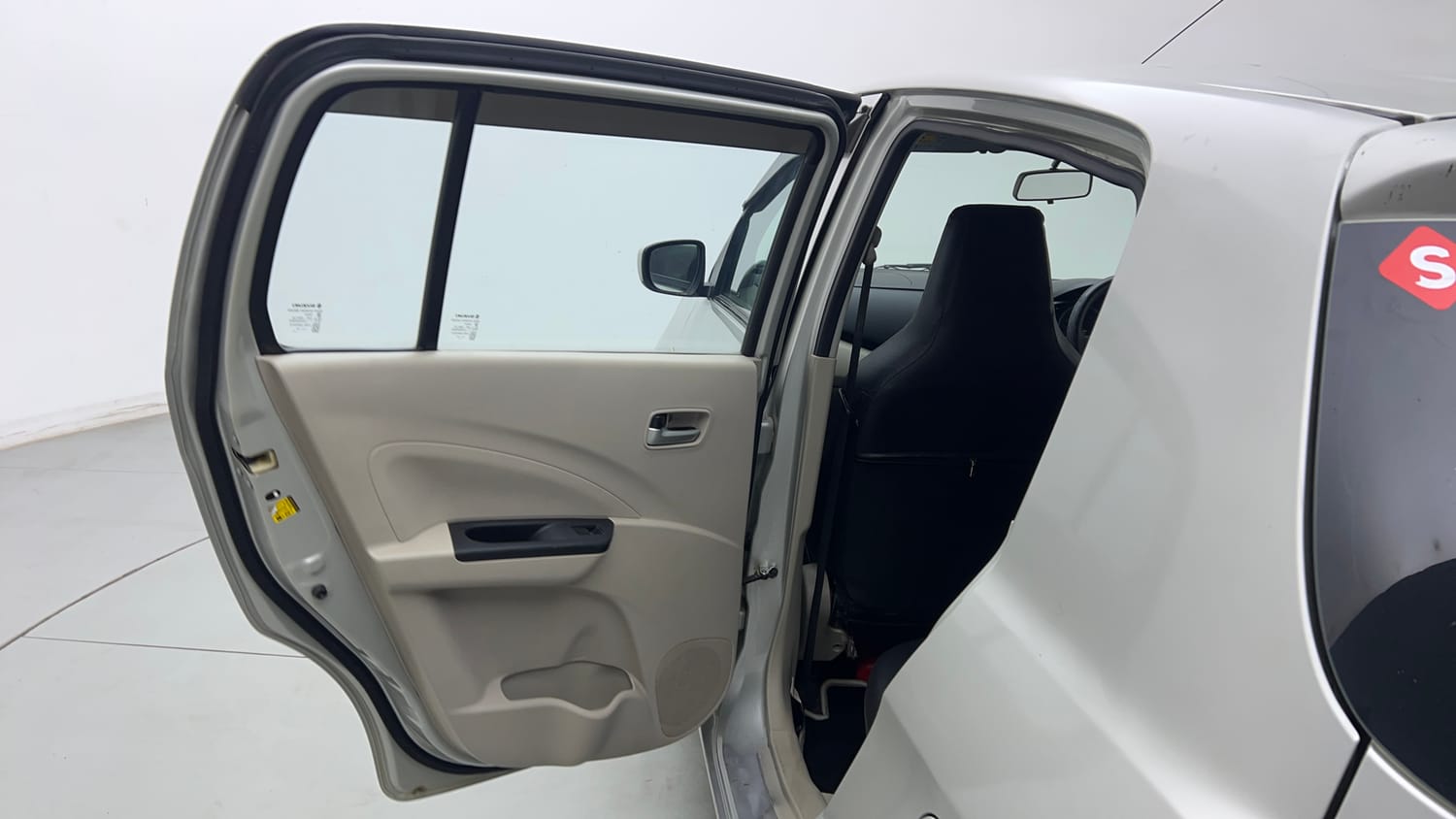 Used 2019 Maruti Suzuki Celerio VXi (O) CNG Cng Manual interior LEFT REAR DOOR OPEN VIEW
