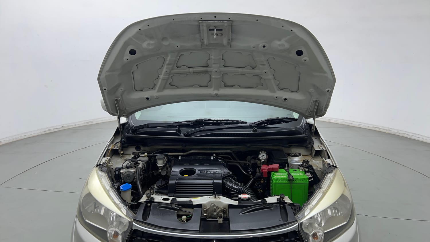 Used 2019 Maruti Suzuki Celerio VXi (O) CNG Cng Manual engine ENGINE & BONNET OPEN FRONT VIEW