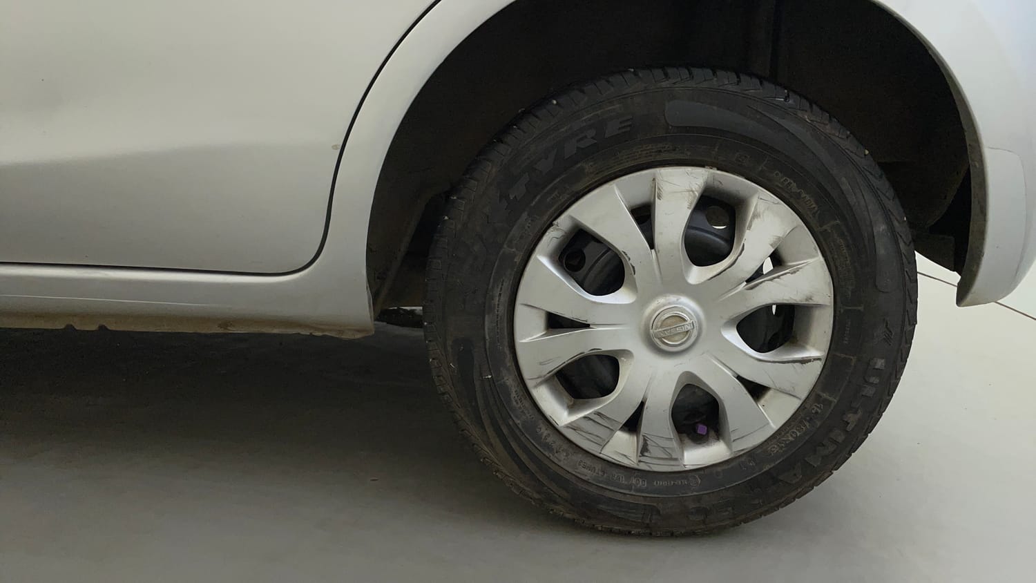 Used 2019 Nissan Micra Active XL (O) Petrol Manual tyres LEFT REAR TYRE RIM VIEW