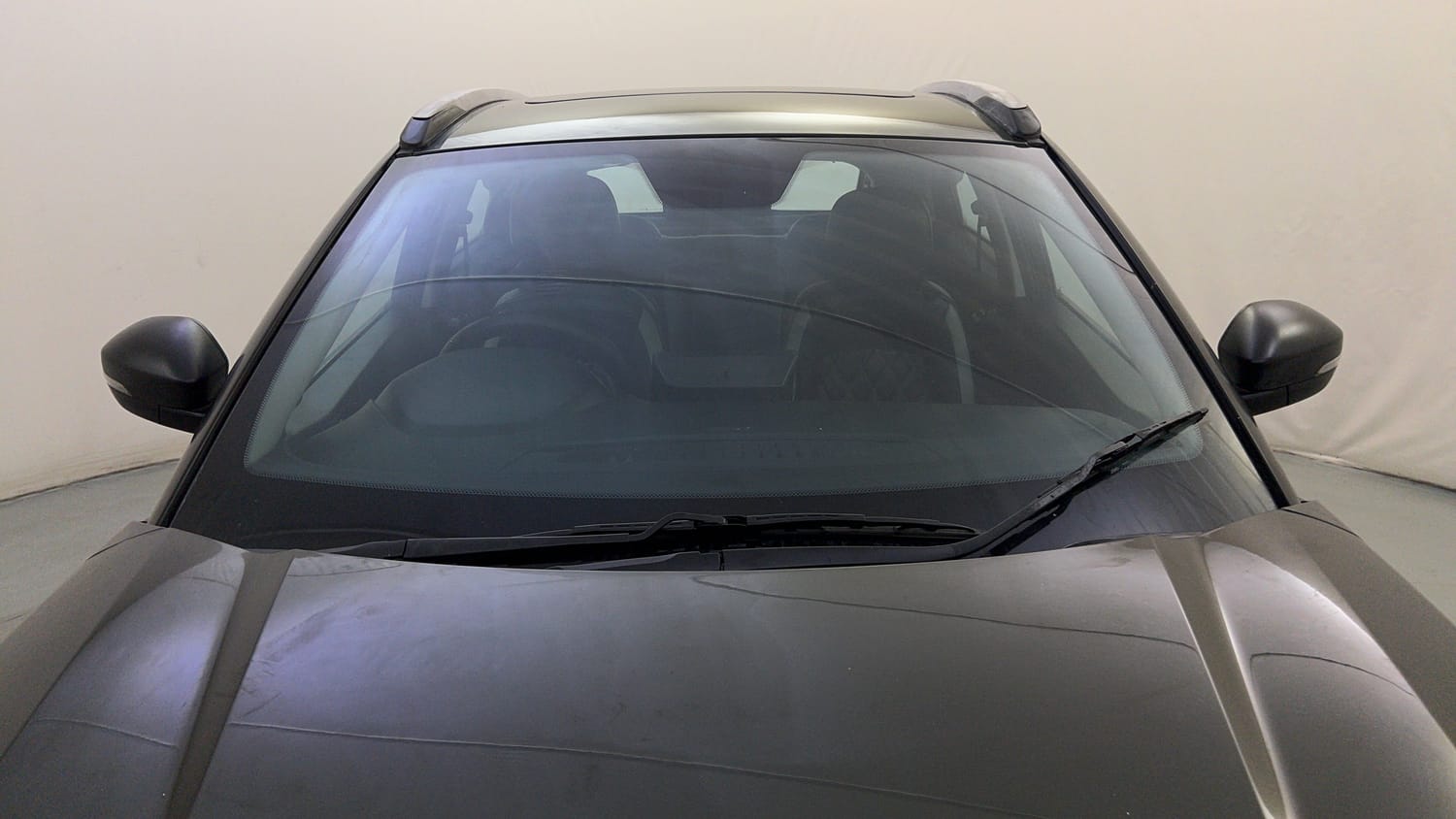 Used 2022 Tata Nexon XMA (S) Petrol Automatic exterior FRONT WINDSHIELD VIEW