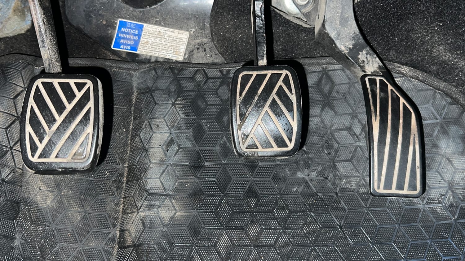 Used 2017 Maruti Suzuki Swift Lxi (O) Petrol Manual interior PEDALS VIEW