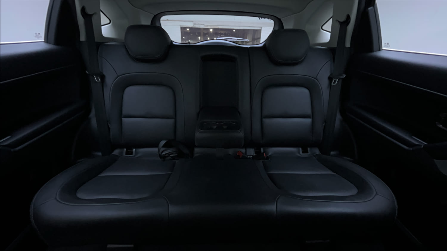 Used 2021 Tata Harrier XZA Plus Dark Edition Diesel Automatic interior REAR SEAT CONDITION VIEW