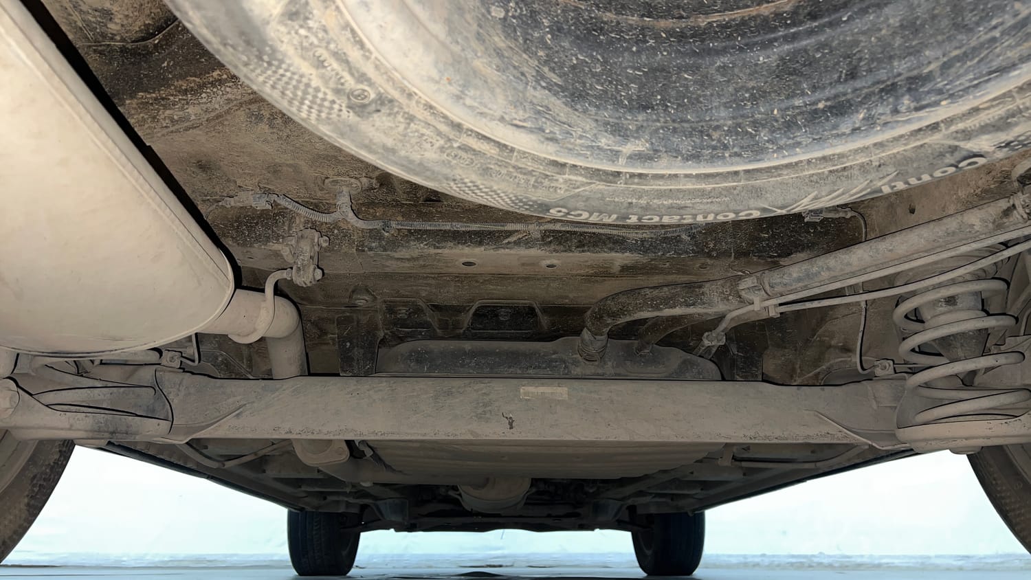 Used 2019 MG Motors Hector Sharp Hybrid 1.5 Petrol Hybrid Manual extra REAR UNDERBODY VIEW (TAKEN FROM REAR)