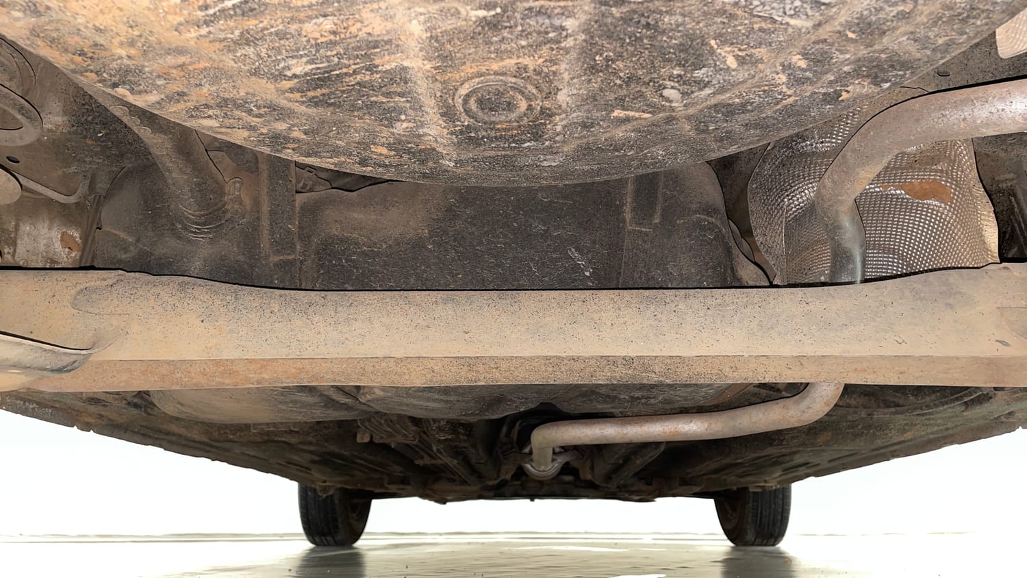 Used 2019 Nissan Micra Active XL (O) Petrol Manual extra REAR UNDERBODY VIEW (TAKEN FROM REAR)