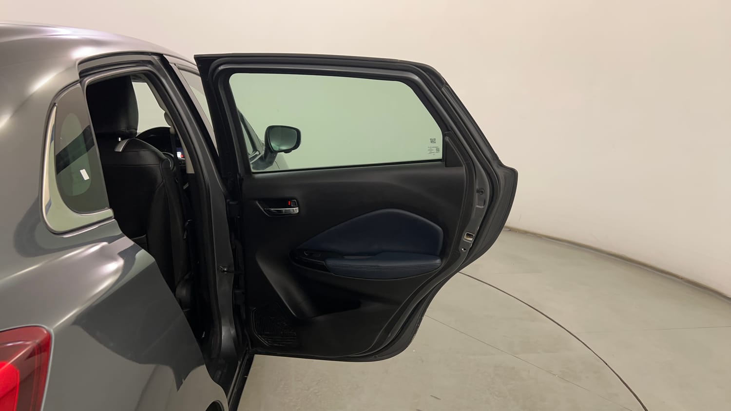 Used 2022 Maruti Suzuki Baleno Alpha MT Petrol Manual interior RIGHT REAR DOOR OPEN VIEW
