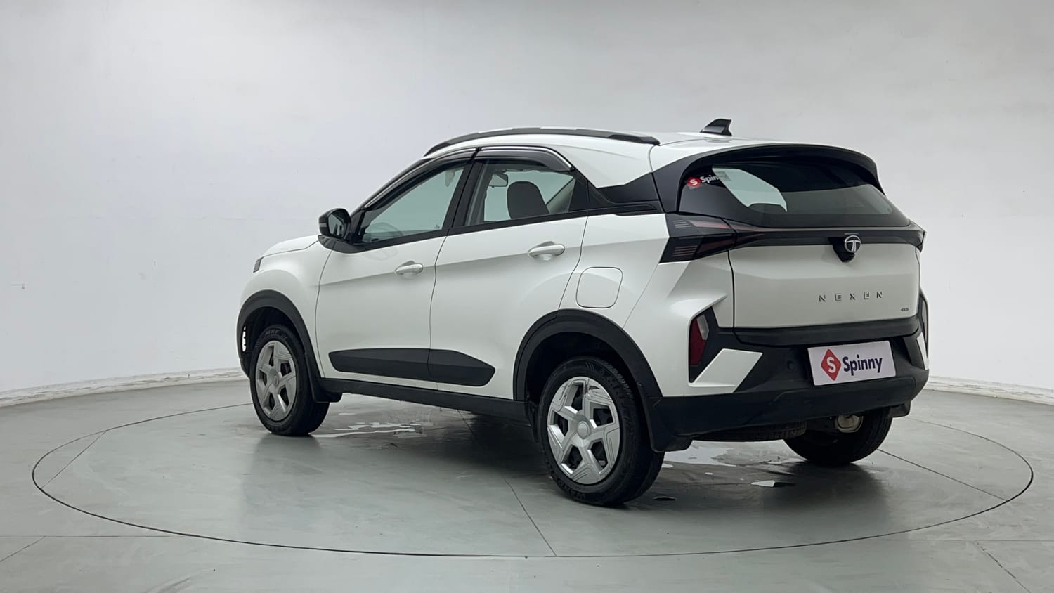Used 2025 Tata Nexon Pure Plus (S) 1.2 iCNG 6MT Cng Manual exterior LEFT REAR CORNER VIEW