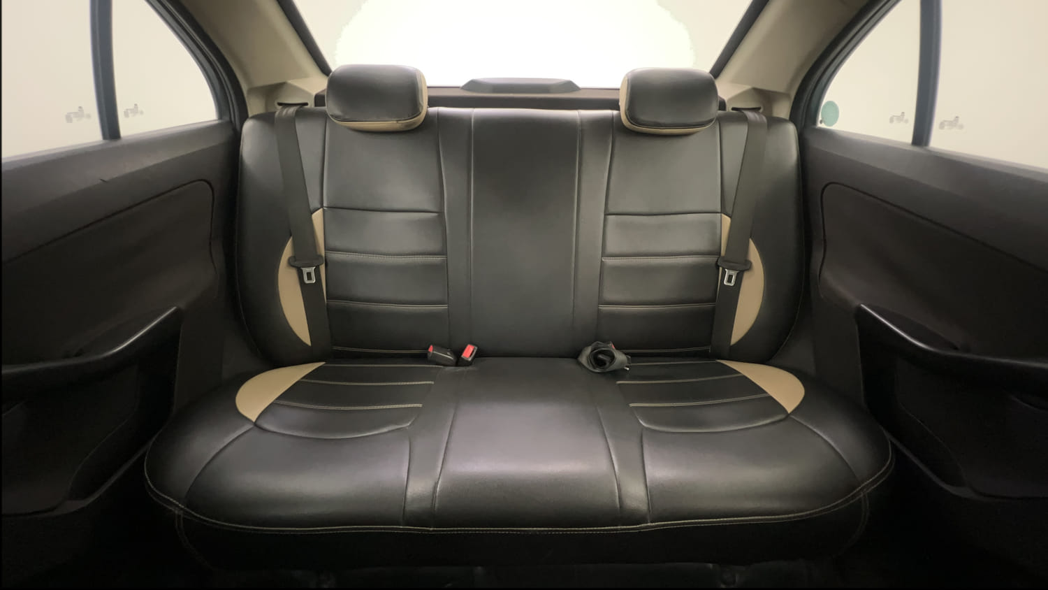 Used 2015 Tata Zest XMS Petrol Petrol Manual interior REAR SEAT CONDITION VIEW