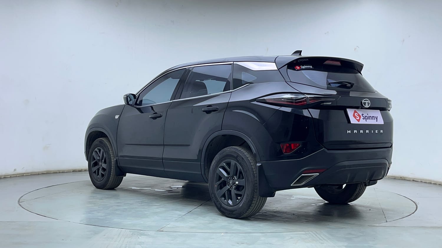 Used 2021 Tata Harrier XZA Plus Dark Edition Diesel Automatic exterior LEFT REAR CORNER VIEW