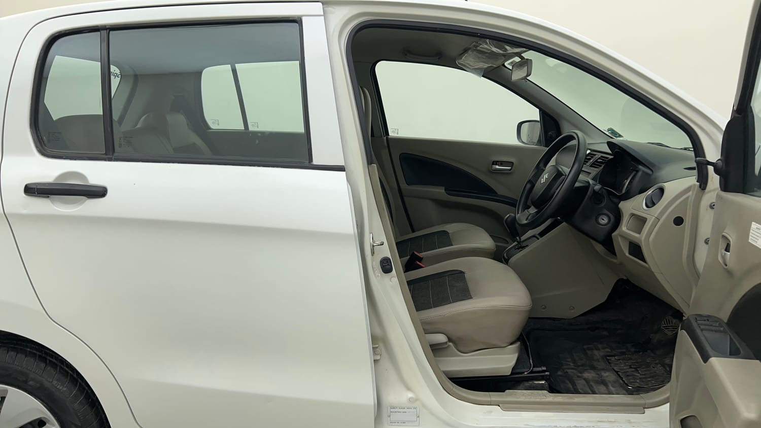 Used 2015 Maruti Suzuki Celerio VXi AMT Petrol Automatic interior RIGHT SIDE FRONT DOOR CABIN VIEW