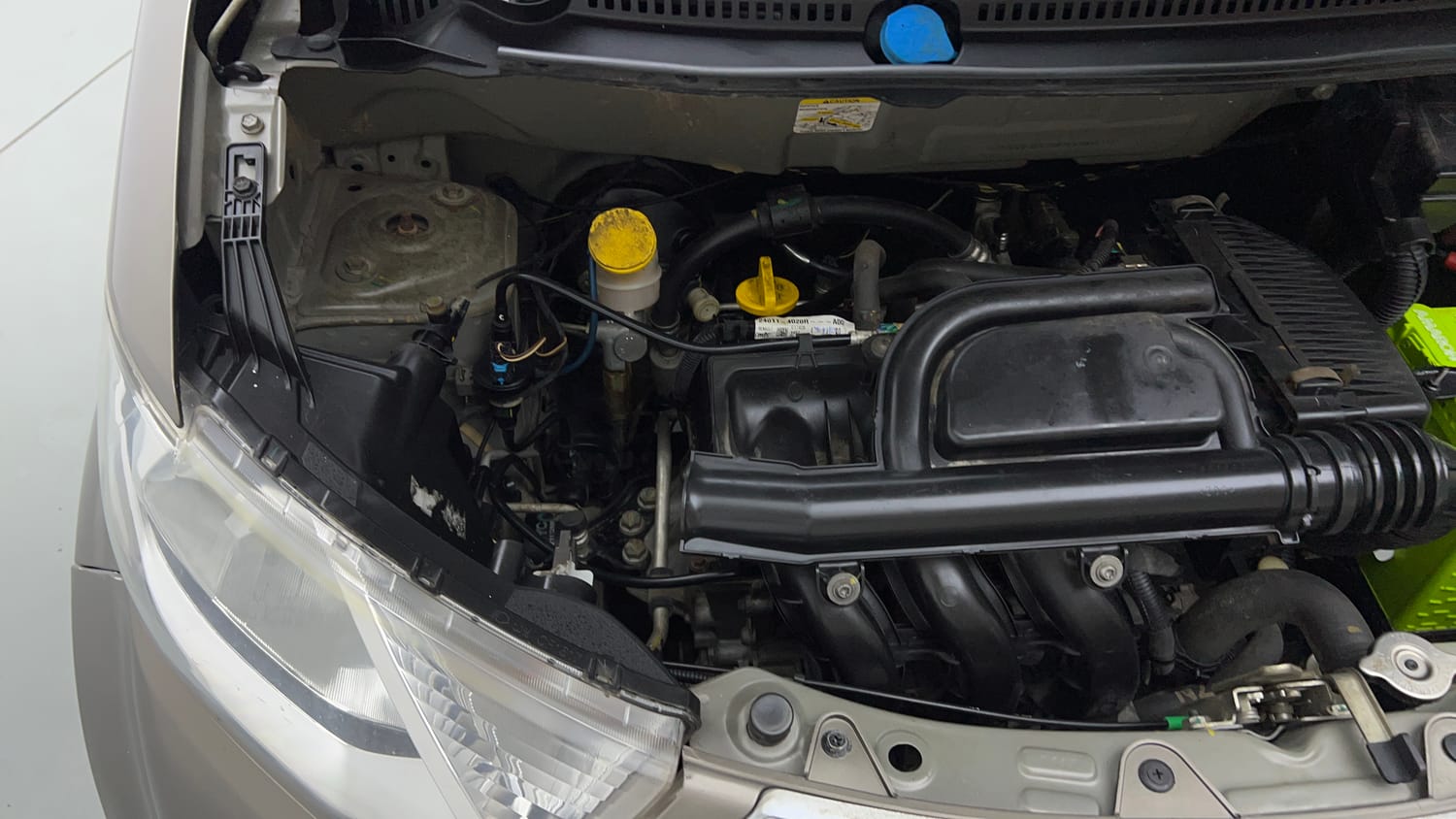 Used 2017 Datsun Redi-GO T (O) Petrol Manual engine ENGINE RIGHT SIDE VIEW