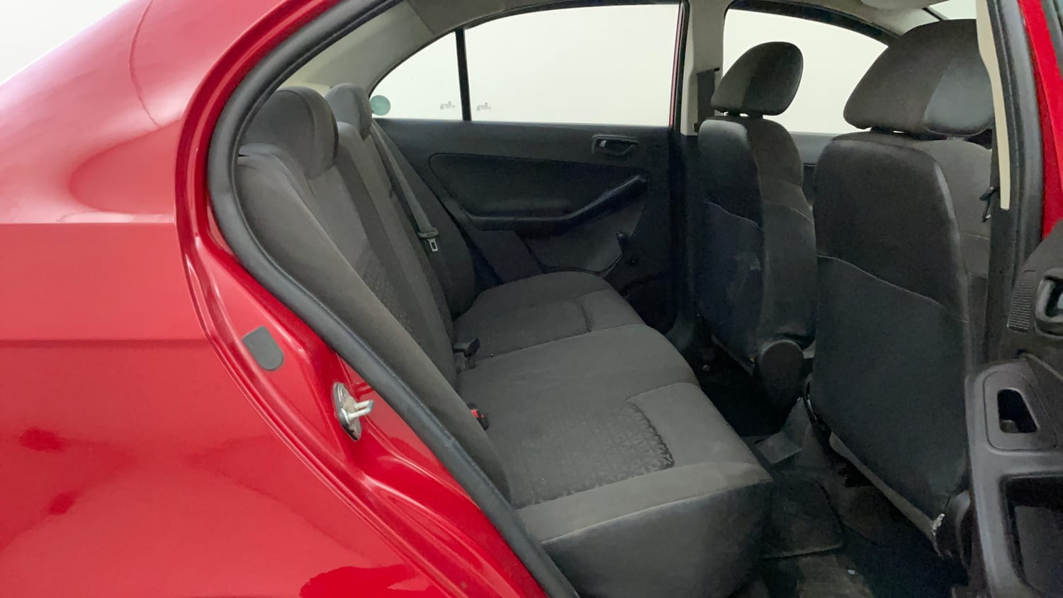 Used 2014 Tata Zest XE Petrol Petrol Manual interior RIGHT SIDE REAR DOOR CABIN VIEW