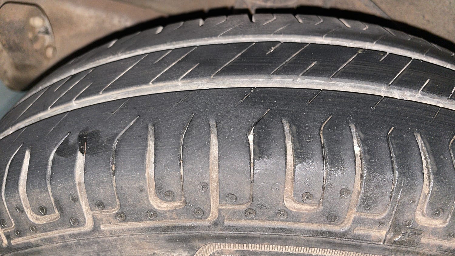Used 2019 Nissan Micra Active XL (O) Petrol Manual tyres RIGHT REAR TYRE TREAD VIEW
