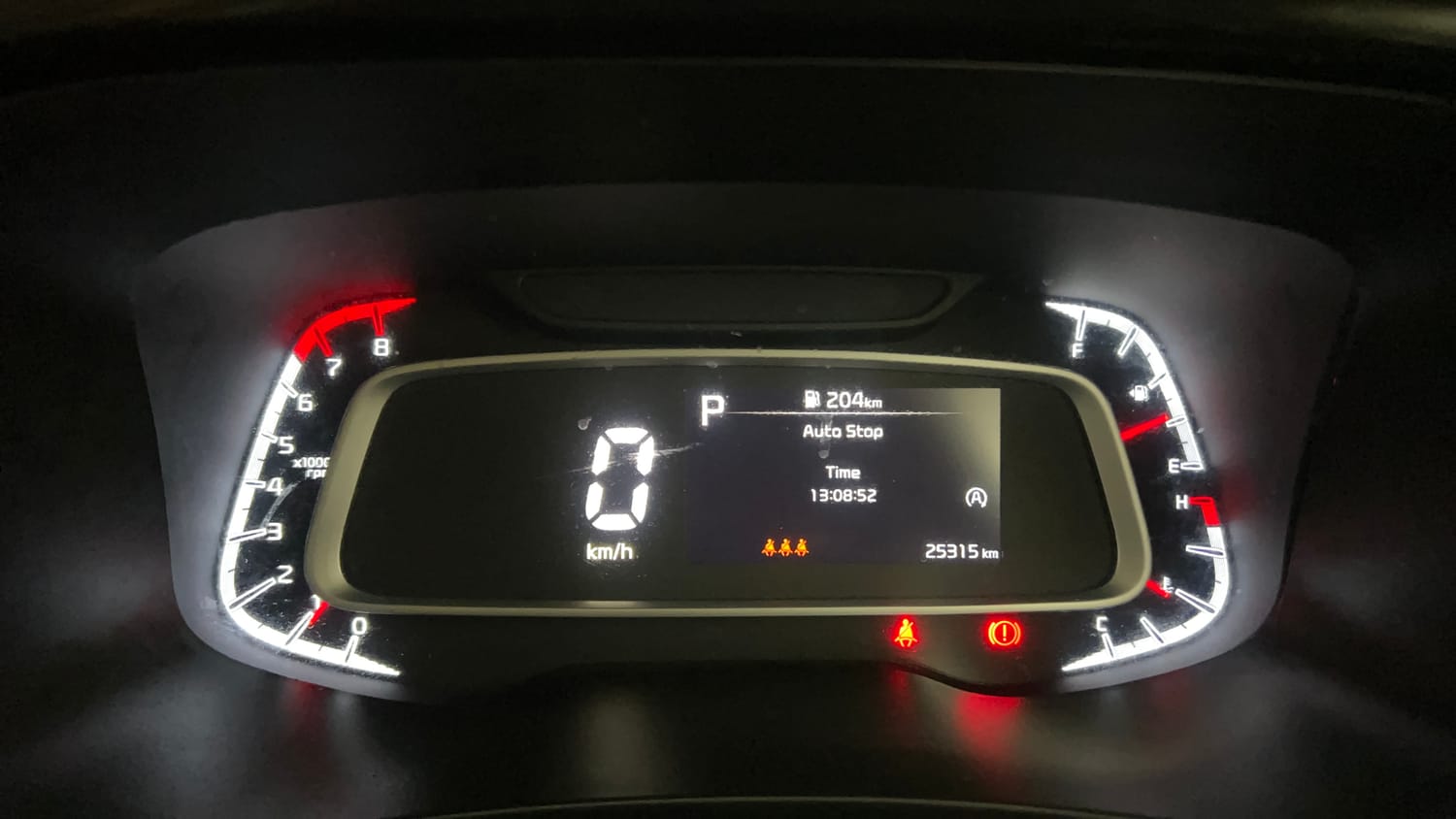 Used 2023 Kia Sonet HTX 1.0 DCT Petrol Automatic interior CLUSTERMETER VIEW