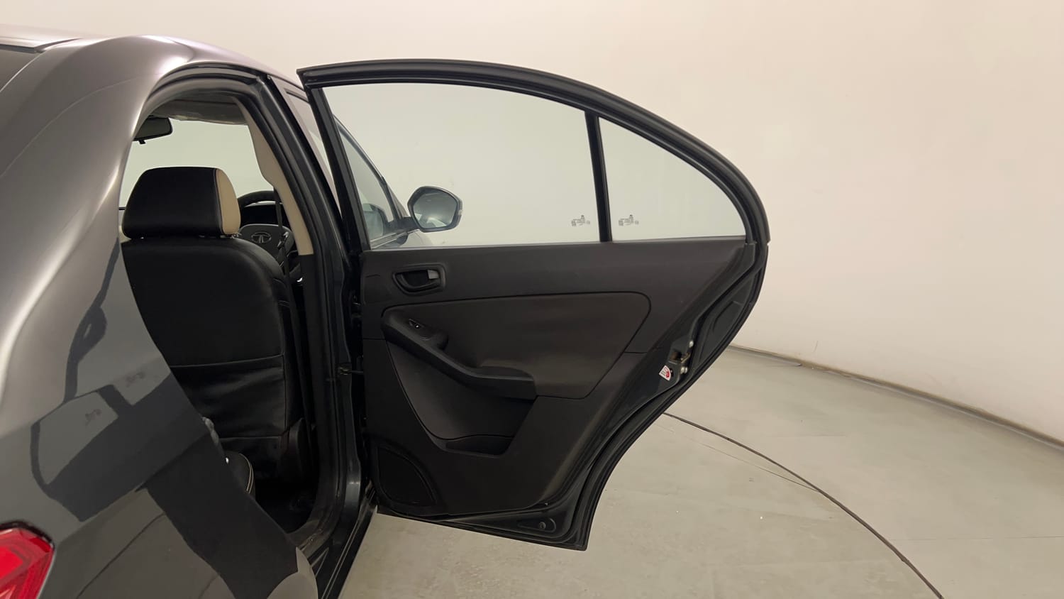 Used 2015 Tata Zest XMS Petrol Petrol Manual interior RIGHT REAR DOOR OPEN VIEW