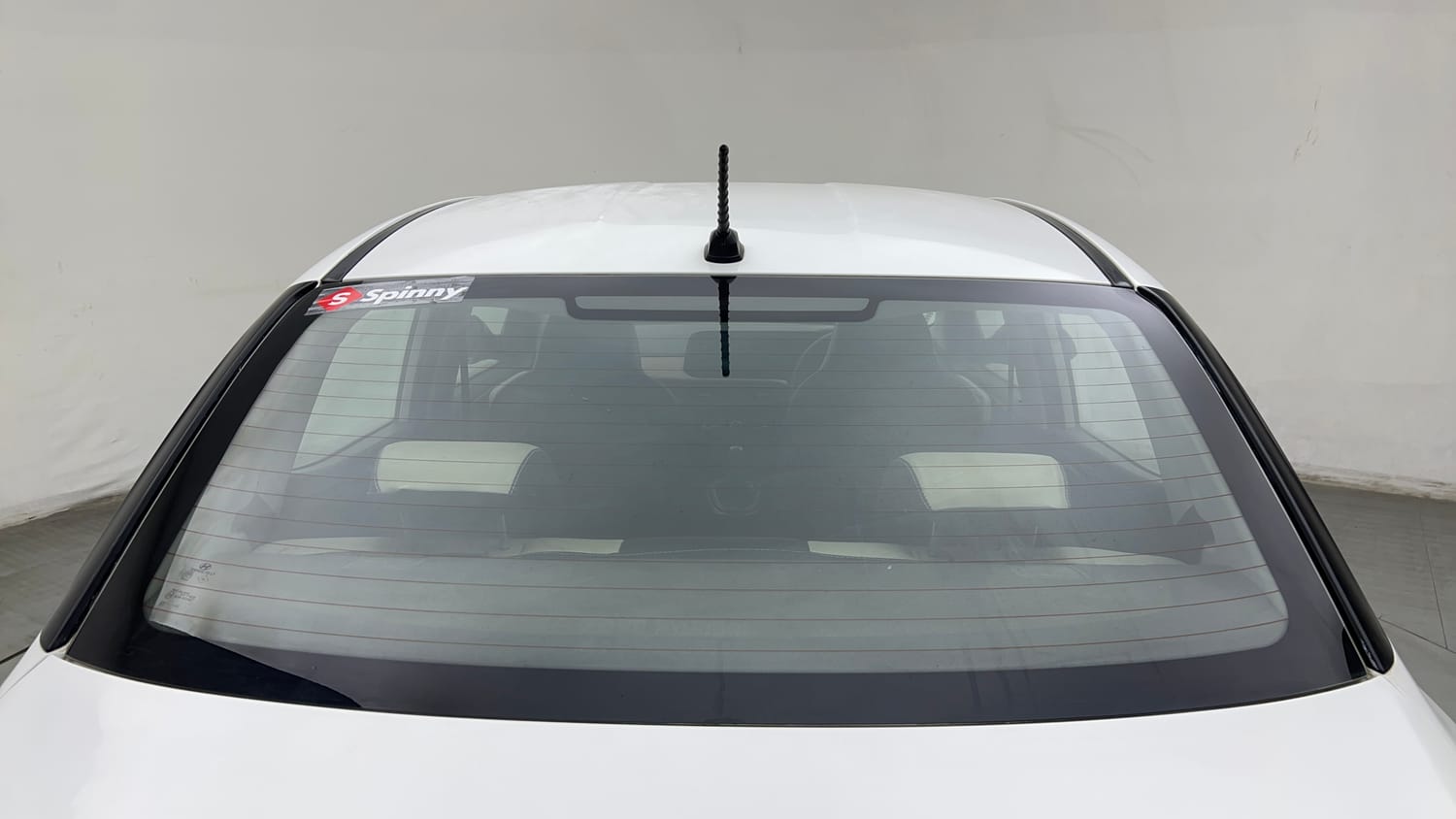 Used 2022 Hyundai Aura S 1.2 Petrol Petrol Manual exterior BACK WINDSHIELD VIEW