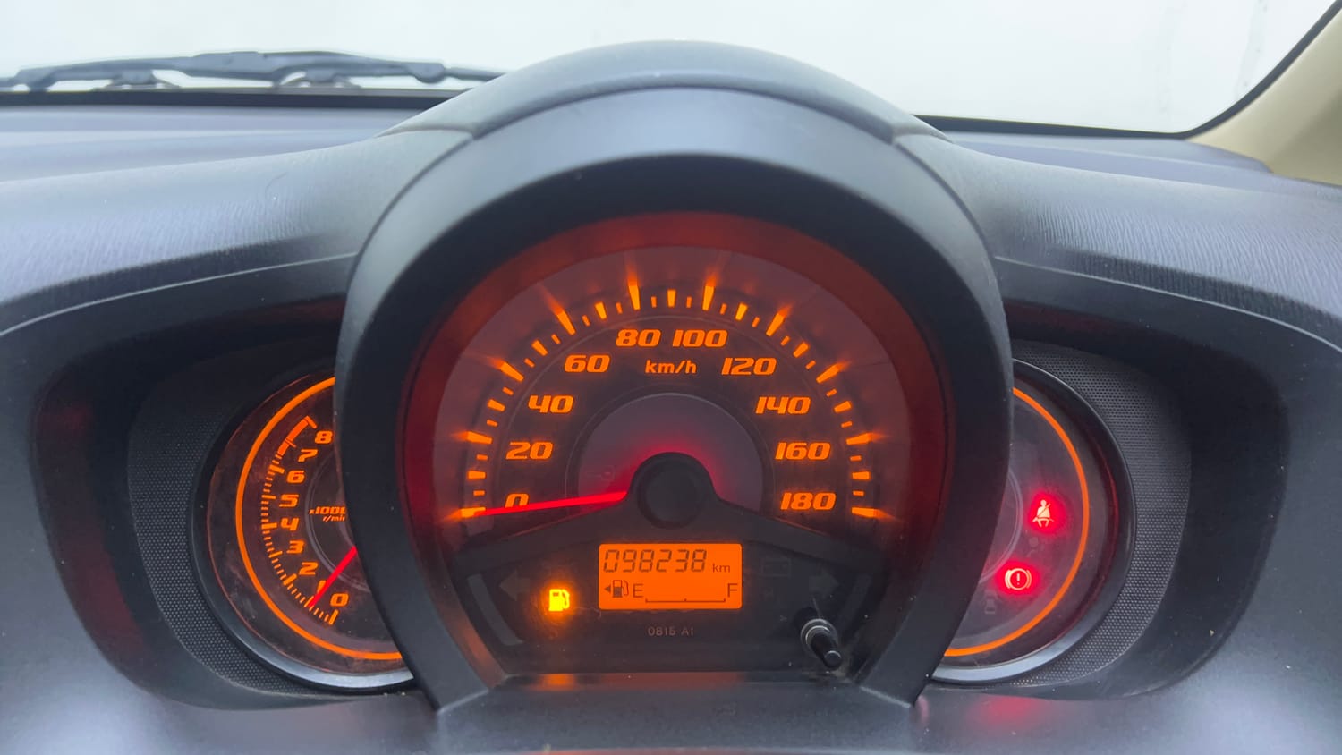 Used 2014 Honda Amaze 1.2 VX i-VTEC Petrol Manual interior CLUSTERMETER VIEW