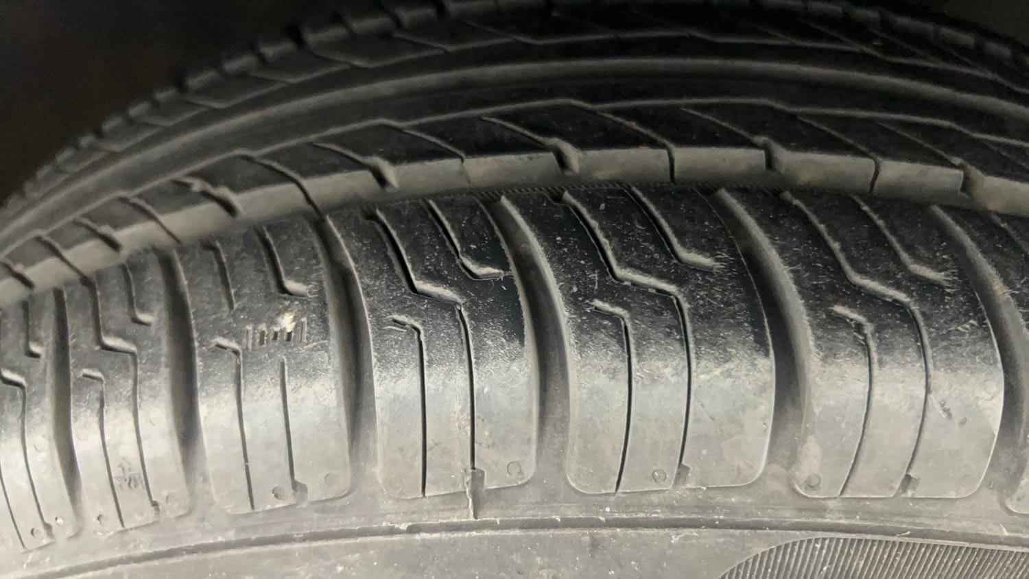 Used 2017 Honda Brio S MT Petrol Manual tyres RIGHT FRONT TYRE TREAD VIEW