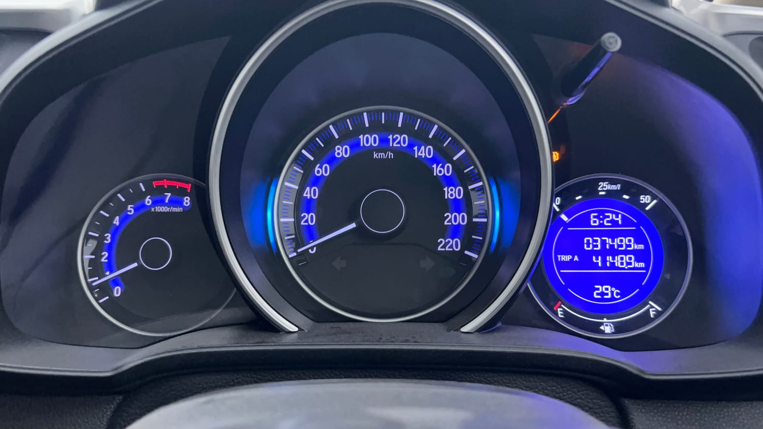 Used 2018 Honda Jazz V Petrol Petrol Manual interior CLUSTERMETER VIEW