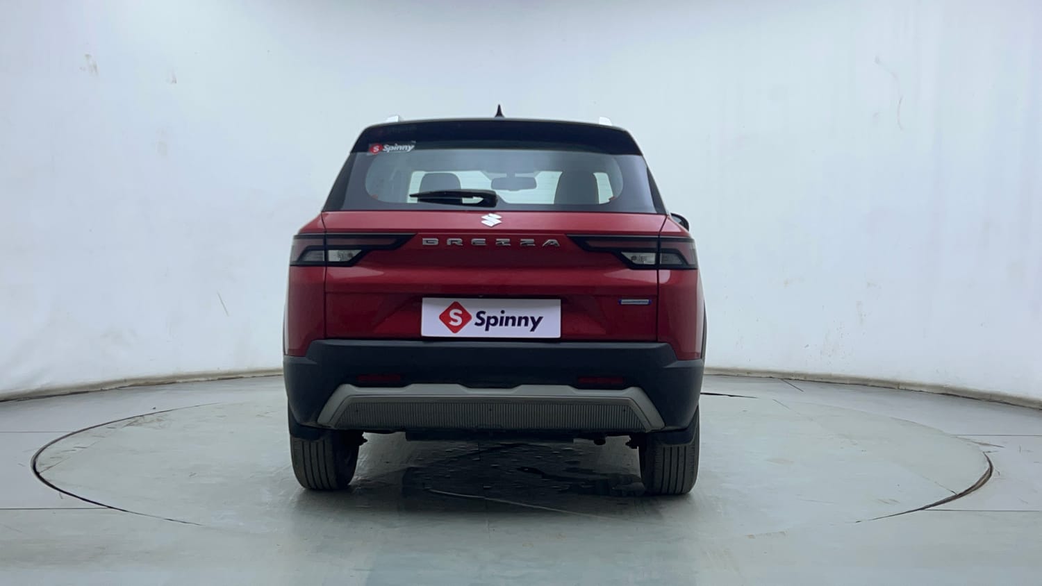 Used 2024 Maruti Suzuki Brezza Zxi Plus Dual Tone Petrol Manual exterior BACK VIEW
