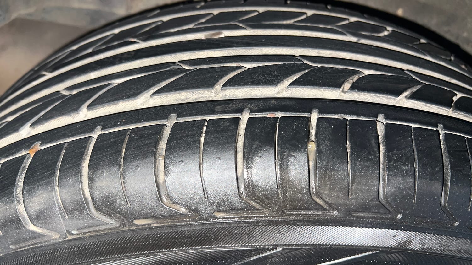 Used 2021 Honda WR-V VX MT Diesel Diesel Manual tyres RIGHT REAR TYRE TREAD VIEW