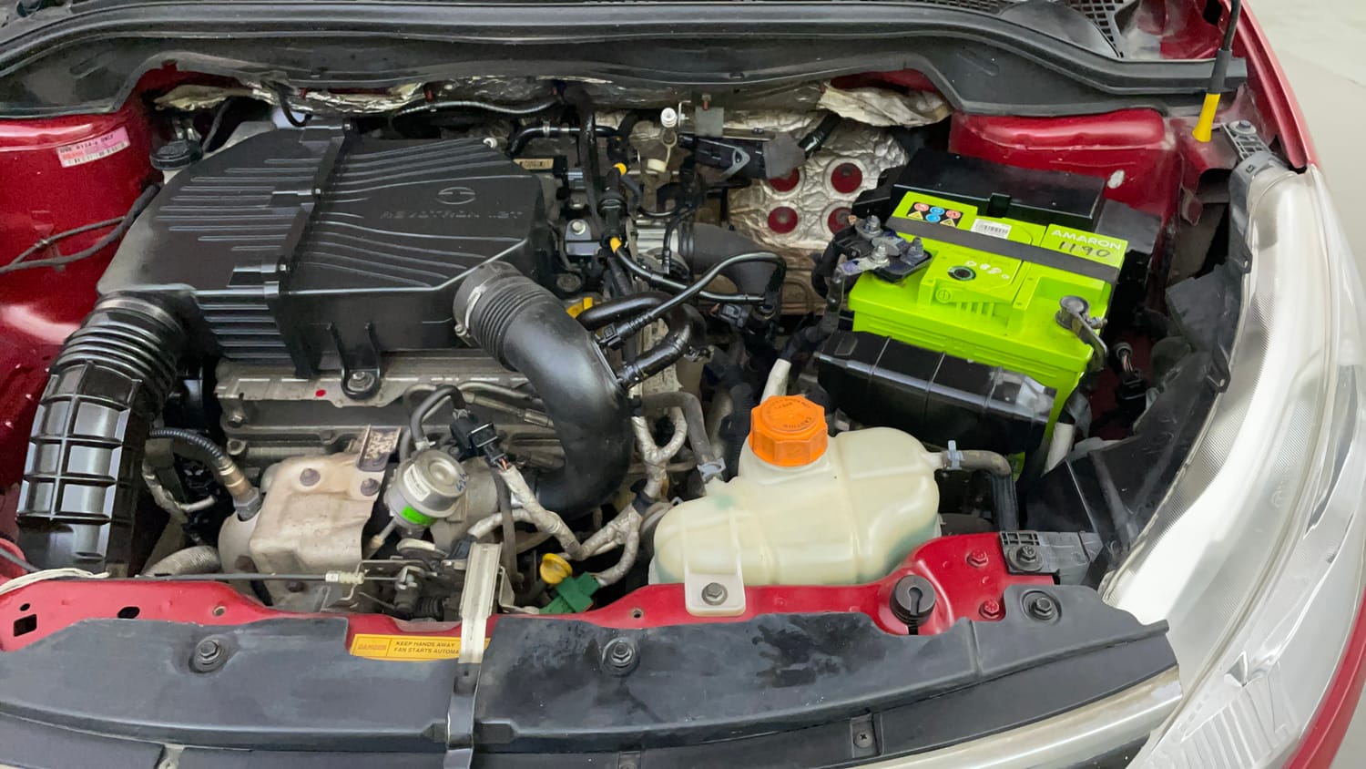 Used 2014 Tata Zest XE Petrol Petrol Manual engine ENGINE LEFT SIDE VIEW