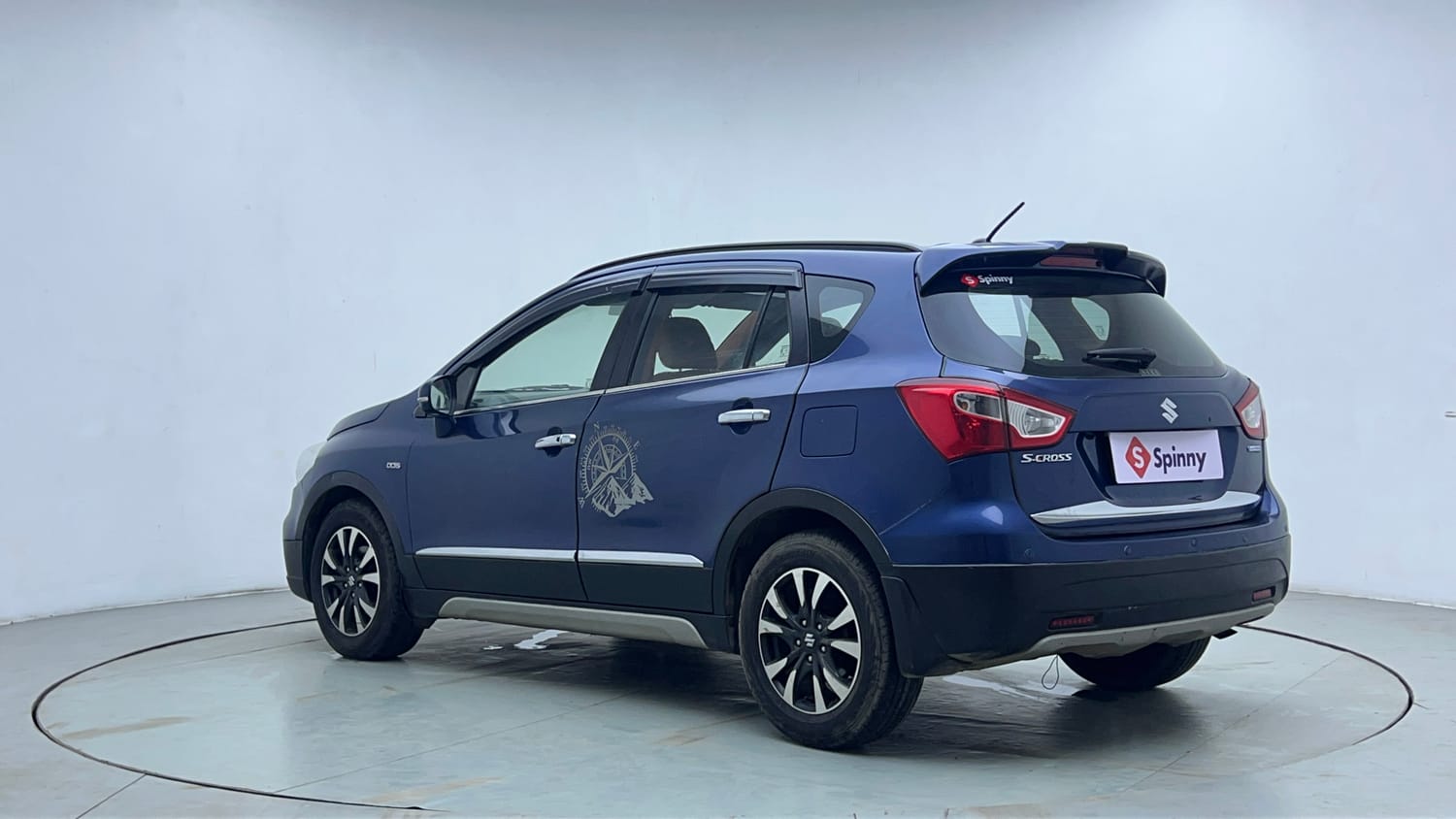Used 2019 Maruti Suzuki S-Cross Zeta 1.3 Diesel Manual exterior LEFT REAR CORNER VIEW