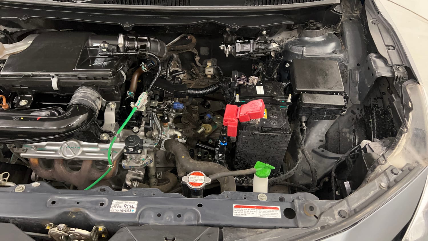 Used 2022 Maruti Suzuki Baleno Alpha MT Petrol Manual engine ENGINE LEFT SIDE VIEW