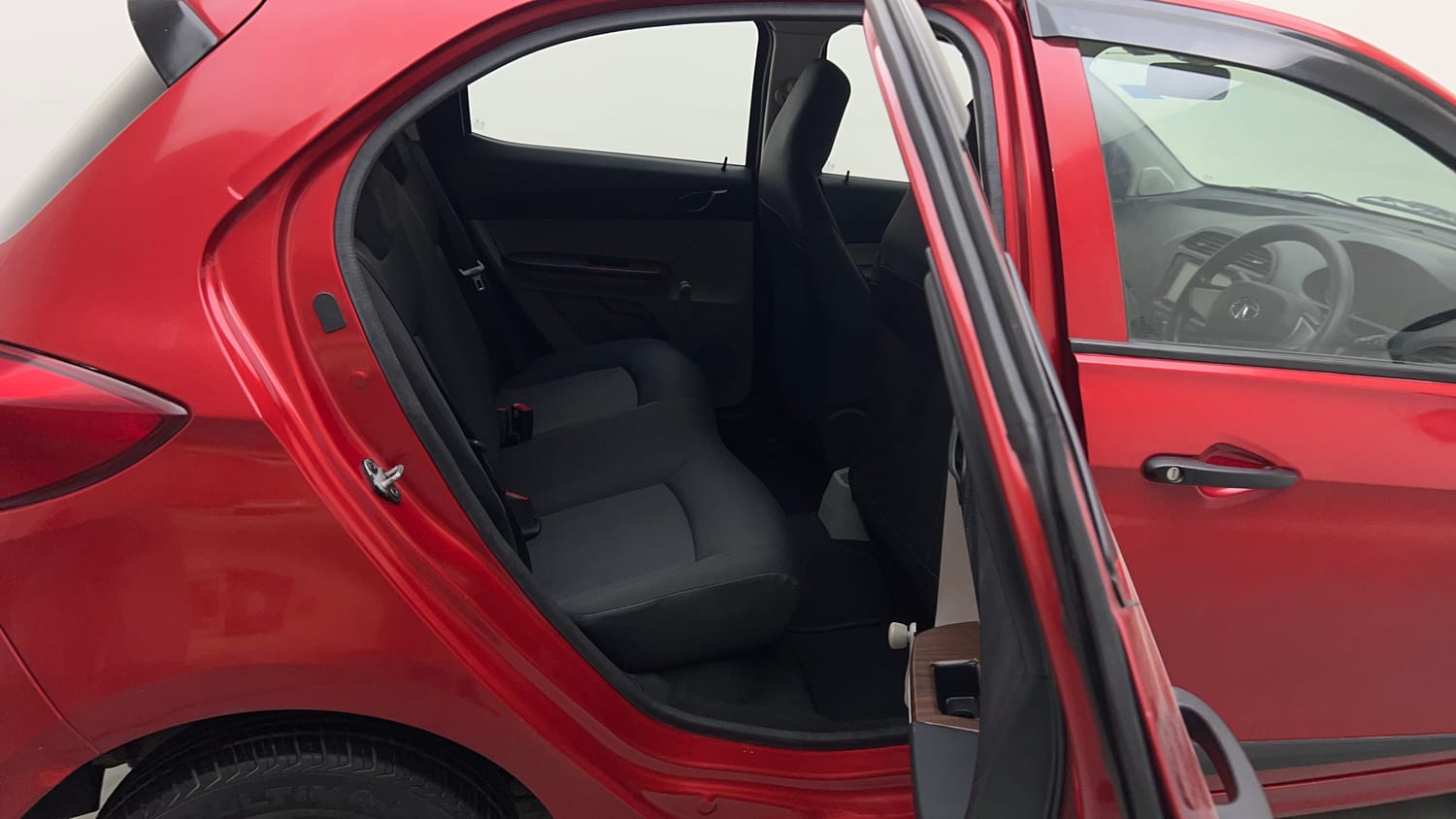 Used 2019 Tata Tiago Revotron XE Petrol Manual interior RIGHT SIDE REAR DOOR CABIN VIEW