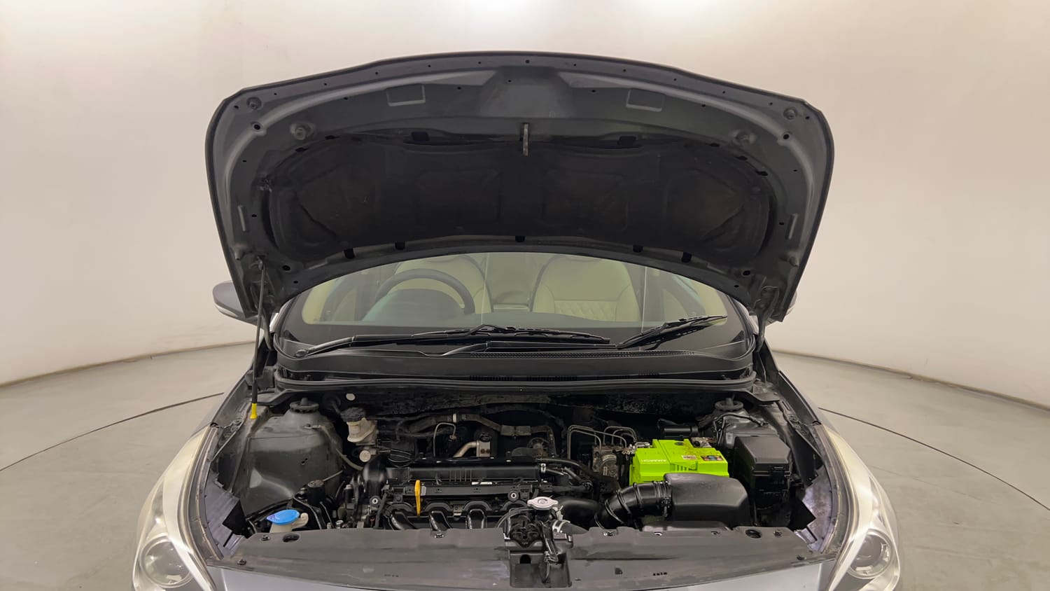 Used 2016 Hyundai Verna 1.6 VTVT SX Petrol Manual engine ENGINE & BONNET OPEN FRONT VIEW