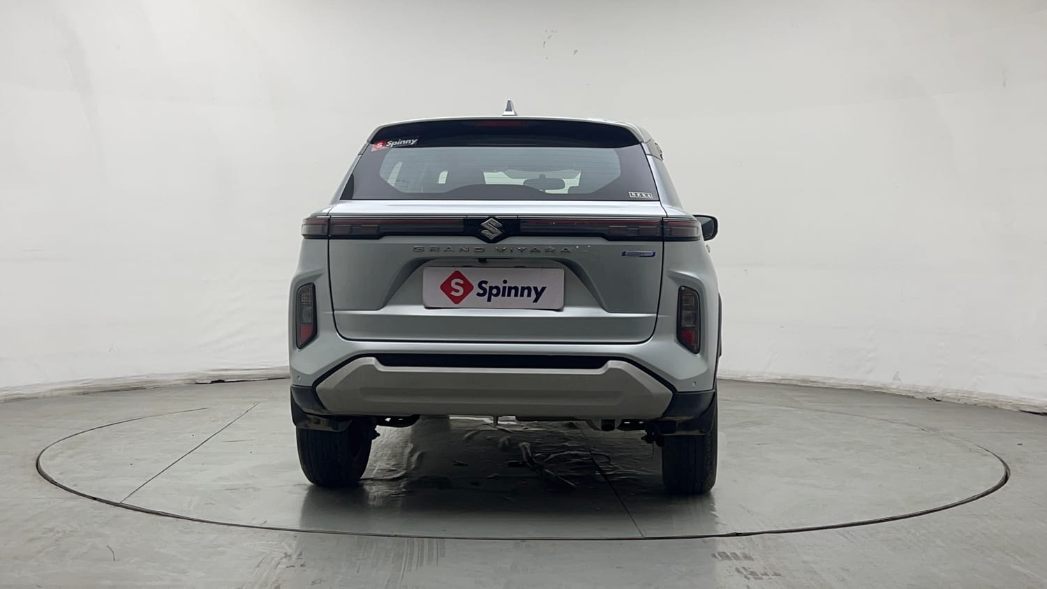 Used 2024 Maruti Suzuki Grand Vitara Delta Smart Hybrid Petrol Manual exterior BACK VIEW