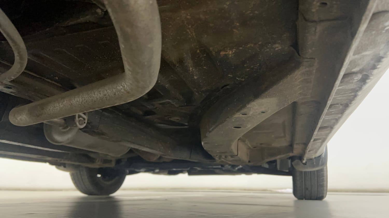 Used 2017 Honda Brio S MT Petrol Manual extra REAR RIGHT UNDERBODY VIEW