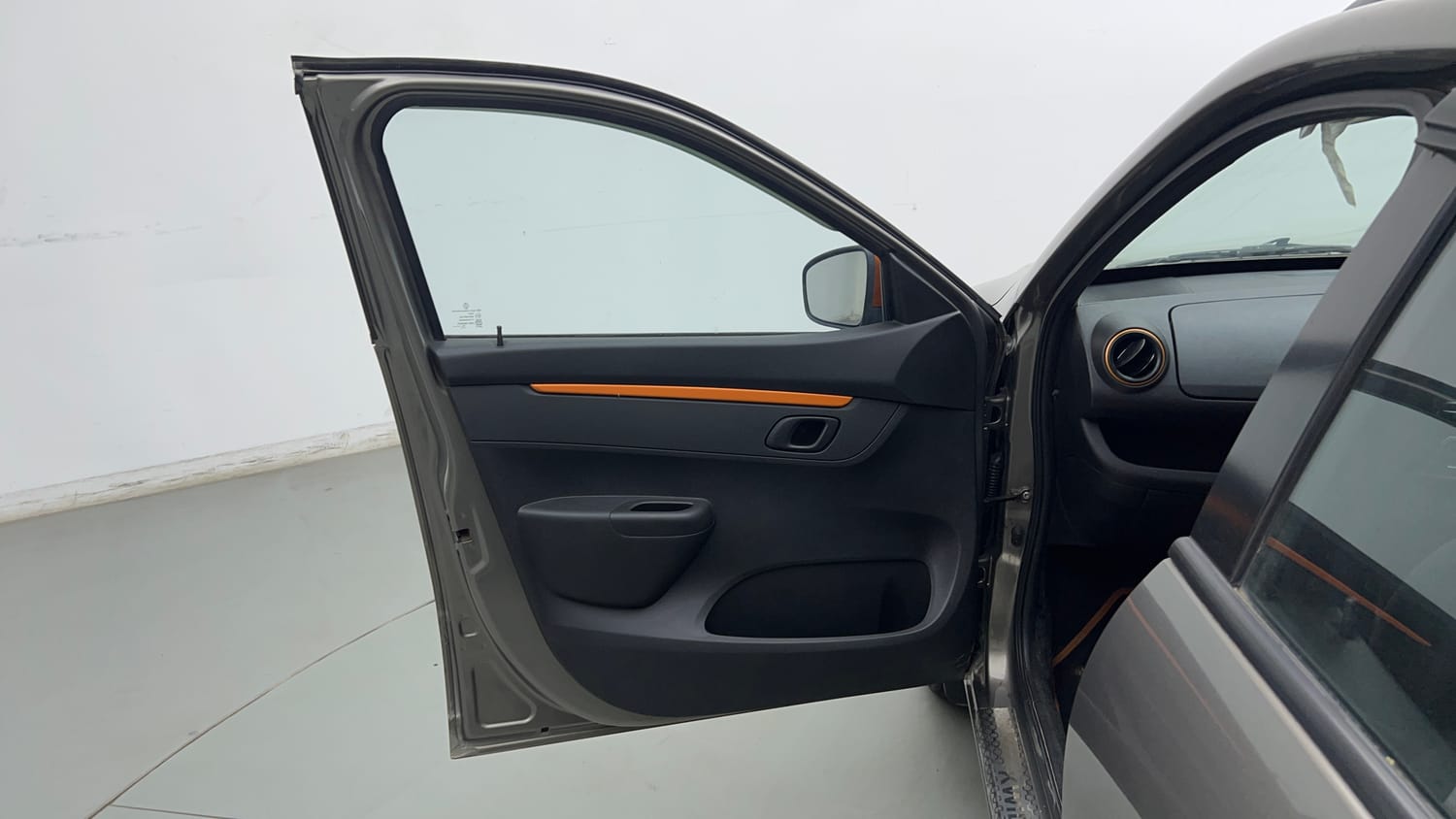 Used 2020 Renault Kwid CLIMBER 1.0 AMT Petrol Automatic interior LEFT FRONT DOOR OPEN VIEW