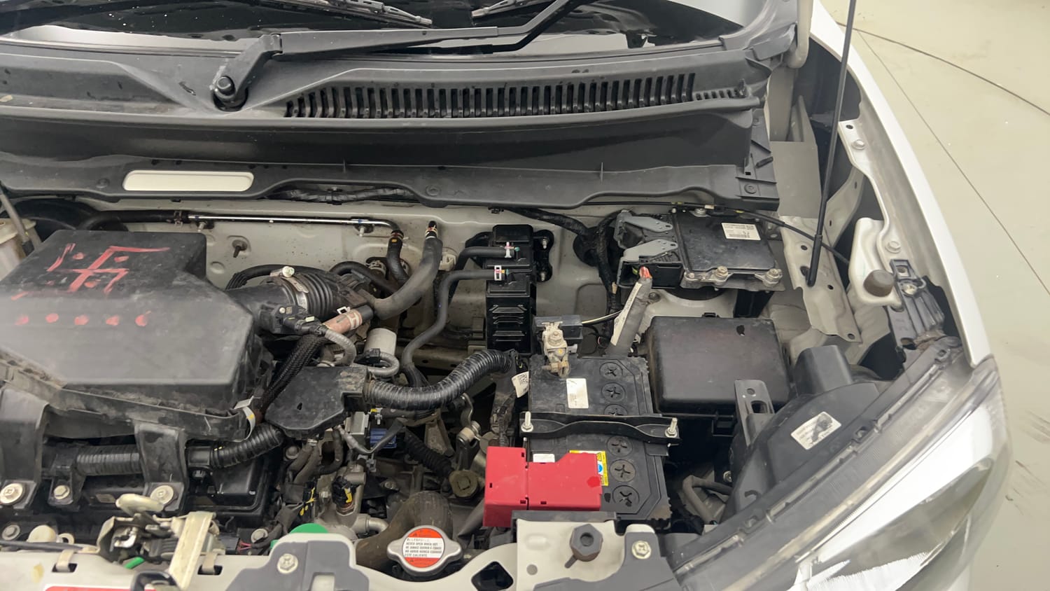 Used 2023 Maruti Suzuki S-Presso VXi Petrol Manual engine ENGINE LEFT SIDE VIEW