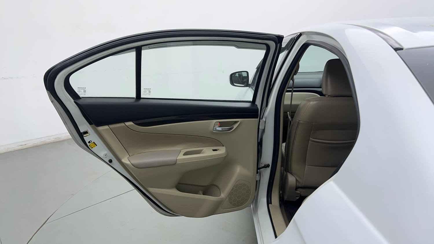 Used 2016 Maruti Suzuki Ciaz ZXI+ AT Petrol Automatic interior LEFT REAR DOOR OPEN VIEW